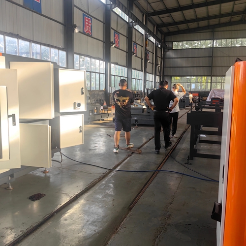 肥城客户进场参观 