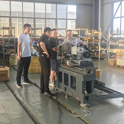 肥城客户进场参观