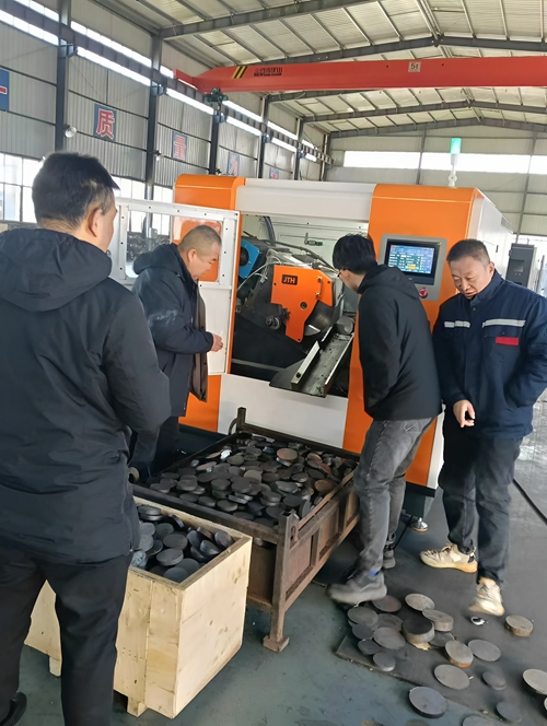 聊城客户进厂参观